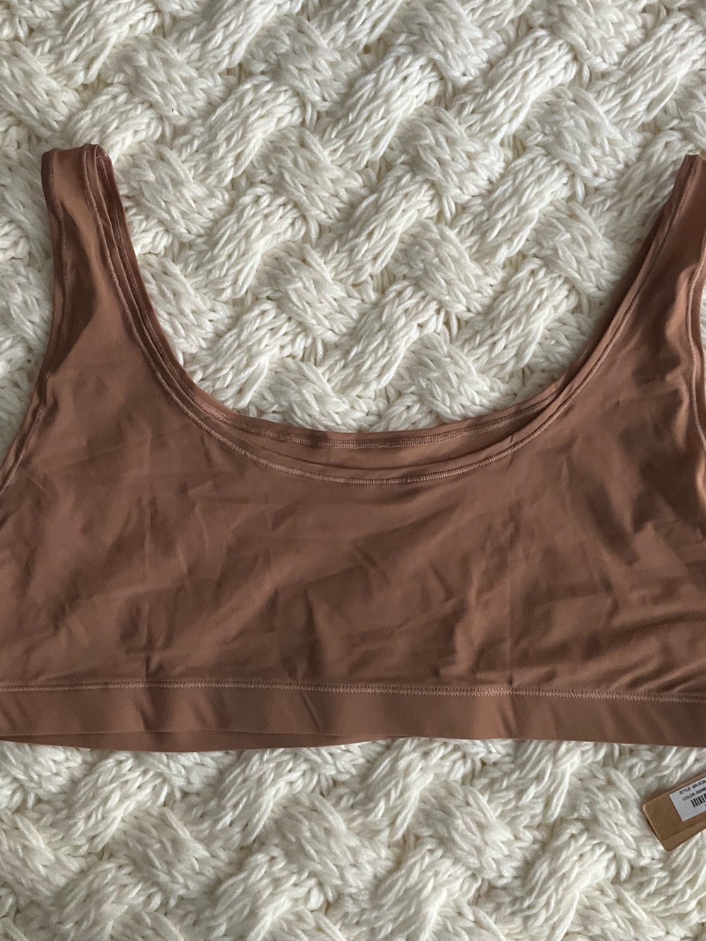 SKIMS Scoop Bralette in Sienna